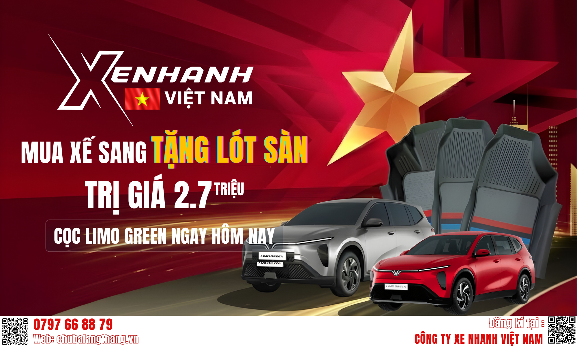 CỌC LIMO GREEN NGAY HÔM NAY – NHẬN ƯU ĐÃI & QUÀ TẶNG 1 CỌC LIMO GREEN NGAY HÔM NAY – NHẬN ƯU ĐÃI & QUÀ TẶNG