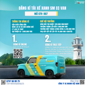 Tham gia Xanh SM ECVAN – Việc linh hoạt, lương ổn định, hỗ trợ hồ sơ