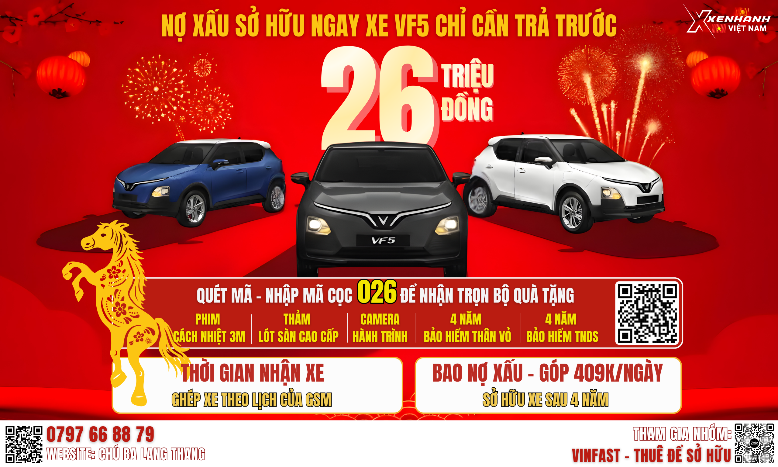 Nợ Xấu Vẫn Nhận Xe VinFast Chỉ Từ 24 Triệu – Thuê Để Sở Hữu Dễ Dàng