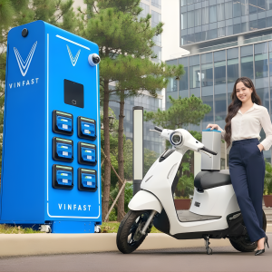 VinFast Ra Mắt Xe Máy Điện Evo Mới Và 4.500 Trạm Đổi Pin Đầu Tiên