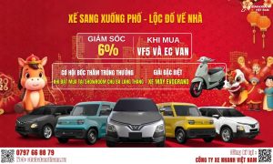 Sắm Xe Điện VinFast 2026 – Ưu Đãi Lớn, Quà Đỉnh Tại Xe Nhanh Việt Nam