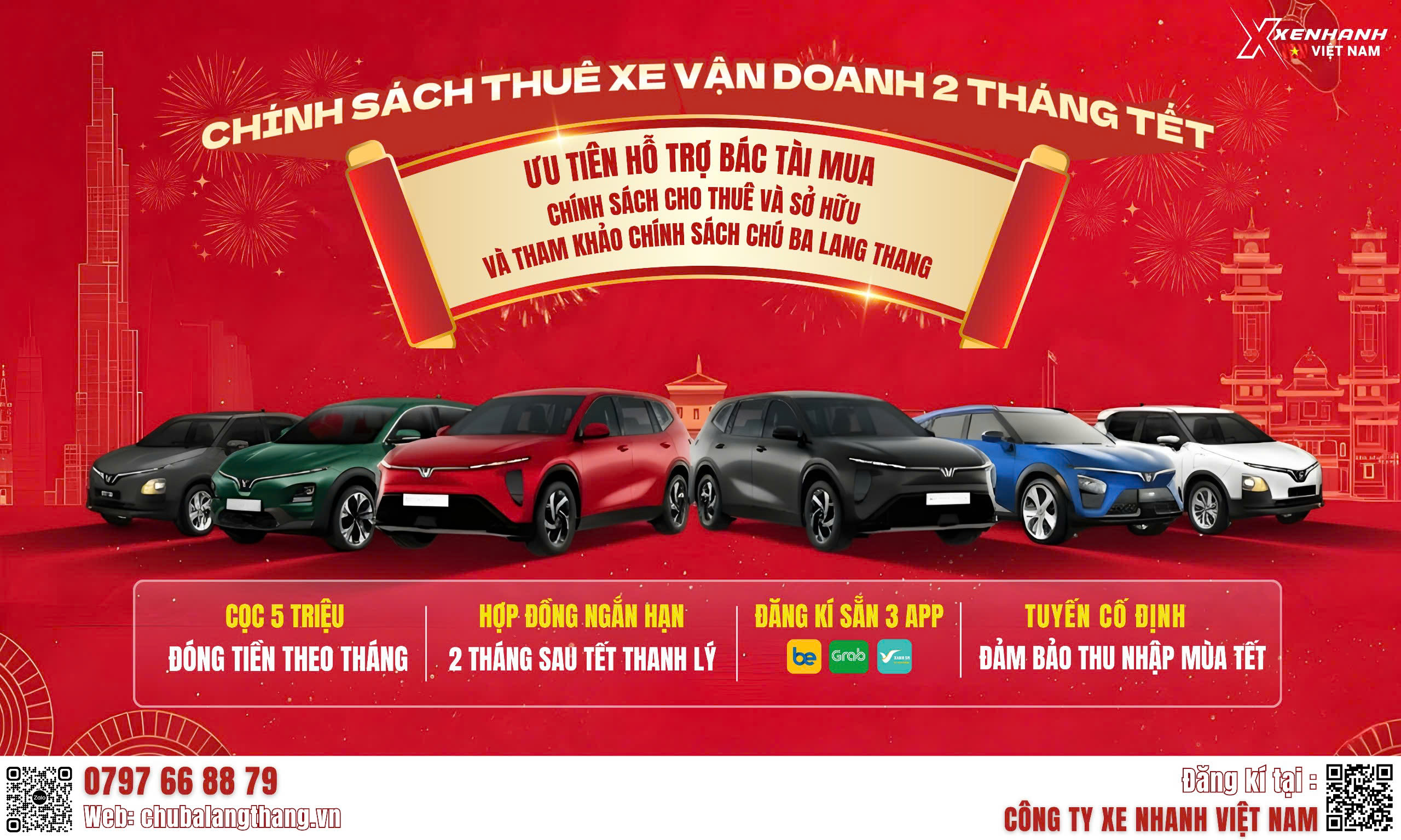 🧨 TẾT NÀY KHÔNG LO THIẾU VIỆC - CÓ XE CHẠY NGAY, THU NHẬP CỰC CHÁY! 🧨