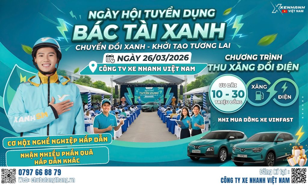  NGÀY HỘI TUYỂN DỤNG BÁC TÀI XANH