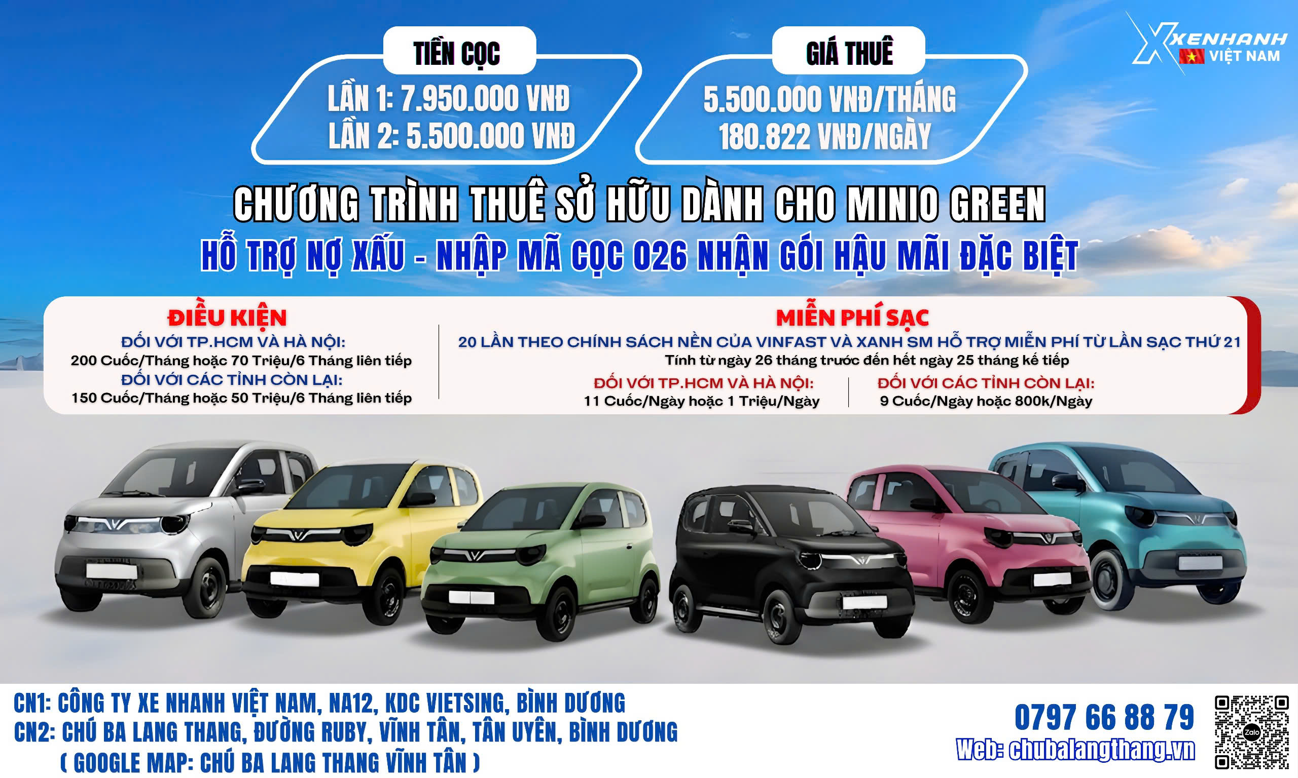 THUÊ SỞ HỮU XE ĐIỆN MINI0 GREEN: GIẢI PHÁP VÀNG CHO NGƯỜI NỢ XẤU