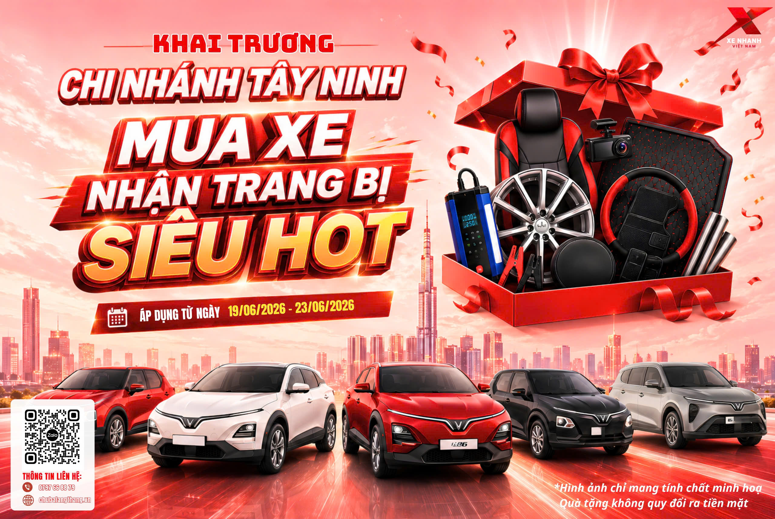 🔥 BÙNG NỔ KHAI TRƯƠNG – CHI NHÁNH 4 XE NHANH VIỆT NAM CHÍNH THỨC CẬP BẾN TÂY NINH 🔥