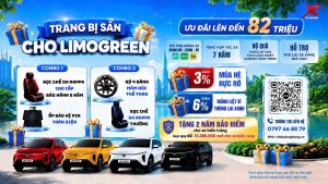 🎁 CHỐT NGAY VINFAST LIMO GREEN – TRỌN BỘ TRANG BỊ CHO LIMOGREEN VÀ UƯ ĐÃI 82 TRIỆU 🎉🎁