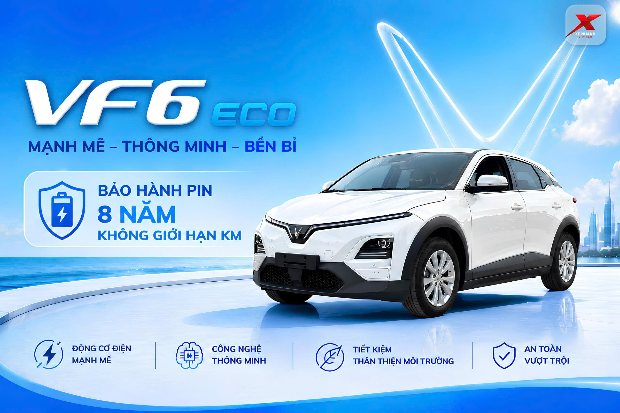 🔥 ƯU ĐÃI KHỦNG ĐÓN HÈ: CHỐT VINFAST VF6 – RINH XE ĐẸP, NHẬN KHUYẾN MÃI KÉP!
