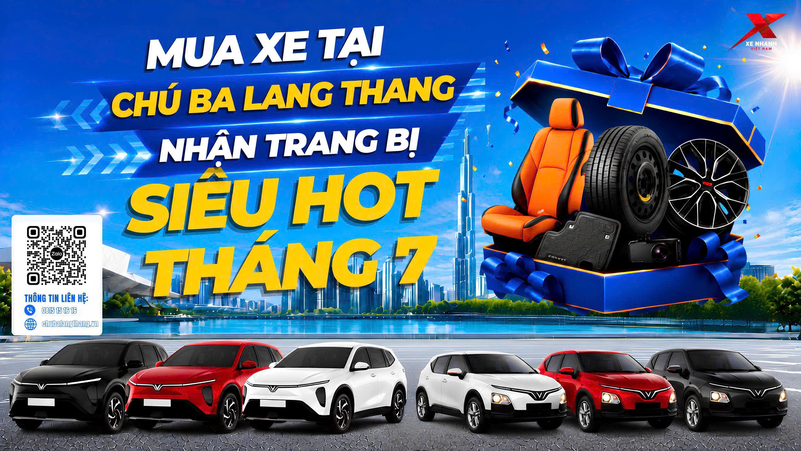 ⚡ BÙNG NỔ ƯU ĐÃI THÁNG 7 – CHỐT XE NHANH, RINH TRỌN QUÀ KHỦNG! ⚡