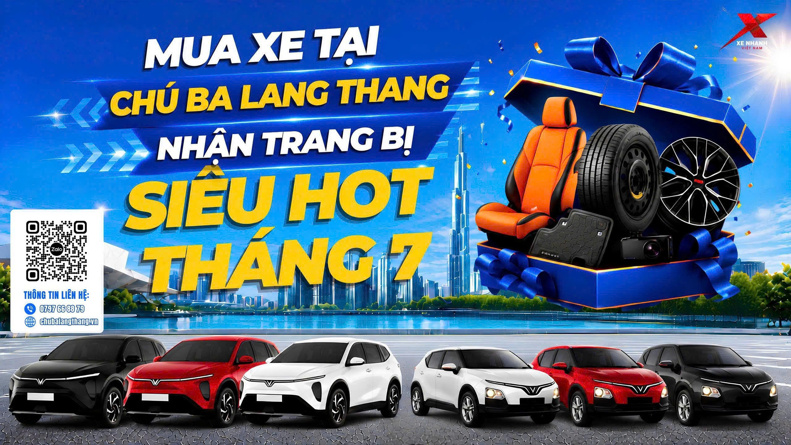 ⚡ BÙNG NỔ ƯU ĐÃI THÁNG 7 – CHỐT XE NHANH, RINH TRỌN QUÀ KHỦNG! ⚡